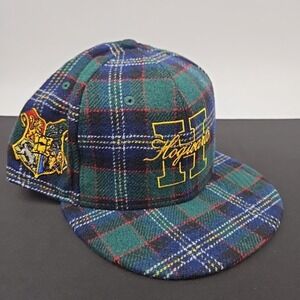 New Era 59Fifty Harry Potter Hogwarts Plaid Fitted‎ Har Cap Size 7 3/8 New